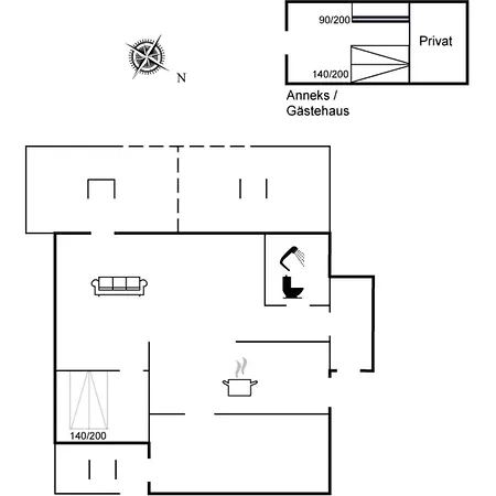 Hébergement de vacances Elline - 200m From The Sea By Interhome Frorup